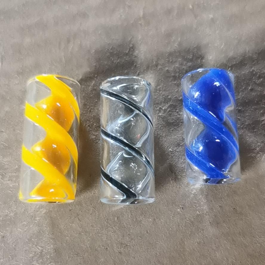 spiral glass filter tips 6mm